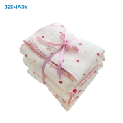 Bộ chăn vải xô cho bé thêu logo và in hình theo yêu cầu